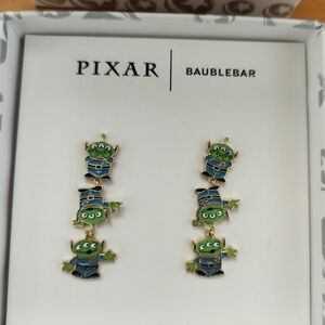 Pixar BaubleBar Alien Earrings